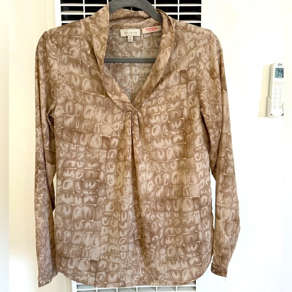 The Limited SCANDAL COLLECTION blouse